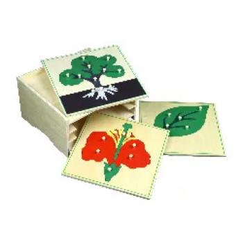3 botanikai puzzle komóddal kép