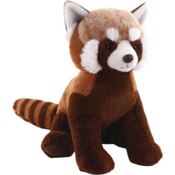 30 cm-es vörös panda ül kép