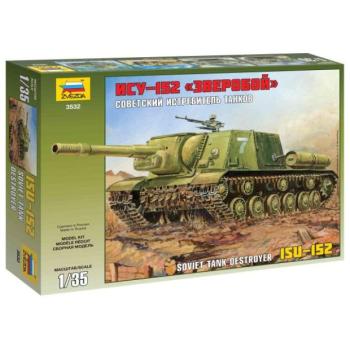 3532 katonai modellkészlet - ISU-152 szovjet önjáró pisztoly (1:35) kép