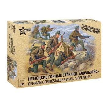 3599. sz. Modellkészlet - német Gebirgsjäger (újra kiadás) (1:35) kép