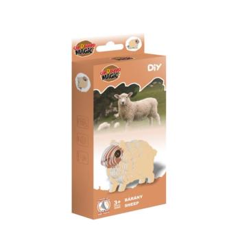 3D papírszobrászat – Bárány - csomagolássérült kép