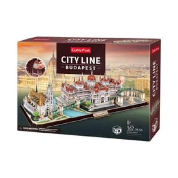 3Dimenziós puzzle City Line Budapest kép