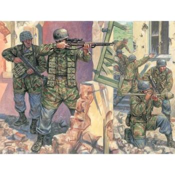 6045. sz. Modellkészlet - második világháború - NÉMET PARATROOPEROK (1:72) kép