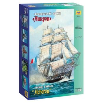 9034-es modellkészlet - Acheron francia fregatt (1: 200) kép