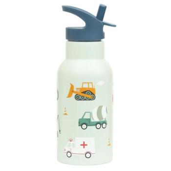 A Little Lovely Company - rozsdamentes acél ivópalack, 350 ml - járművek kép