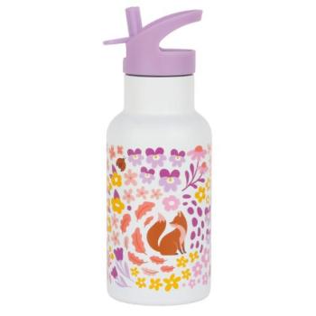 A Little Lovely Company - rozsdamentes acél ivópalack, 350 ml - virágoskert kép