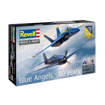 Ajándék készlet repülőgép 05613 - F/A-18E & Hellcat (Blue Angels) (80. évforduló) (1:72) kép
