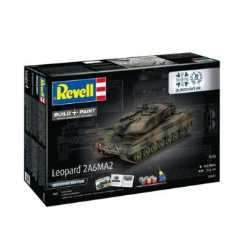 Ajándék készlet tank 05631 - 70 Éves Bundeswehr: Leopard 2 A6A2 (Exkluzív Kiadás) (1:35) kép