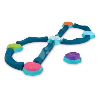 Akadálypálya lépőkövekkel Balance & Groove B-Toys moduláris zenével és fénnyel kép