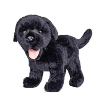 Álló fekete plüss labrador 23 cm kép