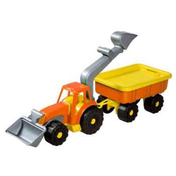 Androni Power Worker vontatós traktorrakodó - hossza 58 cm, narancssárga kép