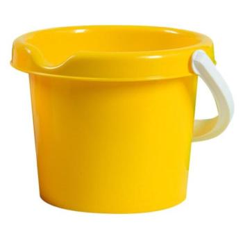 Androni vödör kifolyóval - 13 cm átmérőjű, sárga kép