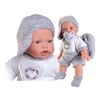 Antonio Juan 12321 PETIT - valósághű baba hangokkal és puha szövettesttel - 27 cm kép