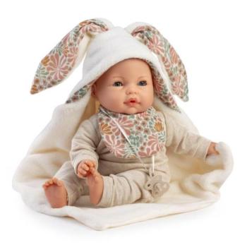 Antonio Juan 14366 BIMBA – pislogó baba baba hangokkal és puha textil testtel 37cm