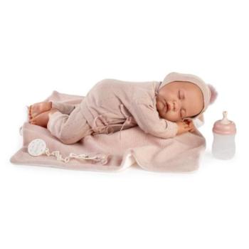 Antonio Juan 33022 LUNA – alvó élethű baba baba puha textil testtel –42 cm