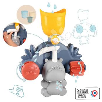 Aquapark a kádba Víziló Hippo Little Smoby malommal 3 csészével 12 hó-tól kép