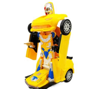 Átalakítható sárga robot autó játék gyerekeknek (BBJ) kép