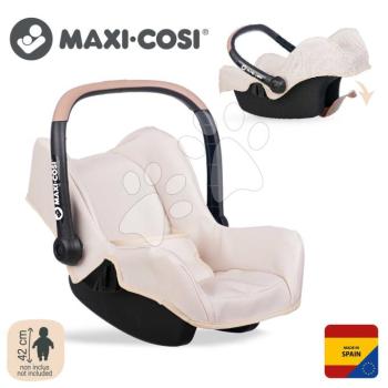 Autósülés biztonsági övvel Seat Sandy Maxi Cosi&Quinny Smoby 42 cm játékbabának tárolóval és állítható fogantyúval kép