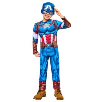 AVENGERS Amerika Kapitány BL gyerek jelmez méret XXS(98-104cm) kép