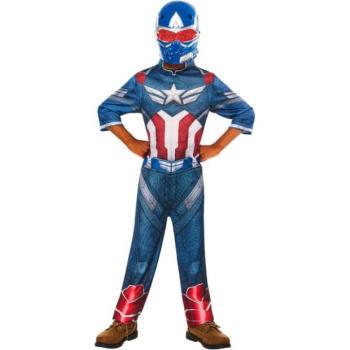 AVENGERS Amerika Kapitány gyerek jelmez méret (134-140cm)klasszikus kép