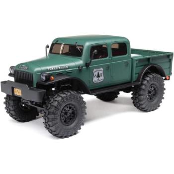 Axial SCX24 Dodge Power Wagon 1940 1:24 4WD zöld kép