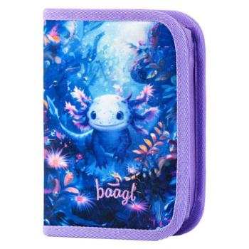 BAAGL Egyszintes iskolai tolltartó Axolotl