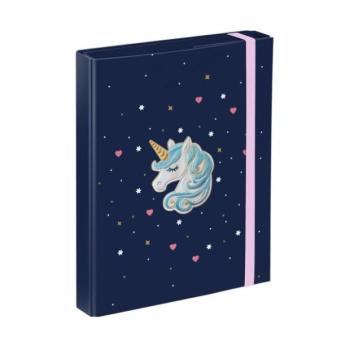 BAAGL Iskolai füzetek mappája A5 Unicorn Gold kép