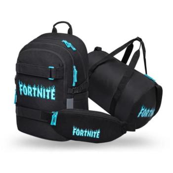 BAAGL SADA 3 Skate Fortnite Blue: hátizsák, sporttáska, övtáska GRS kép