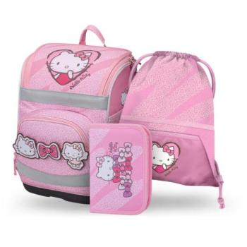 BAAGL SADA 3 Zippy Plus Hello Kitty Sweet Leopard: iskolatáska, tolltartó, GRS zseb