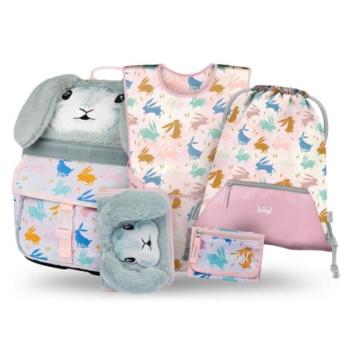 BAAGL SADA 5 Zippy Bunny: iskolatáska, tolltartó, zseb, kötény, pénztárca kép