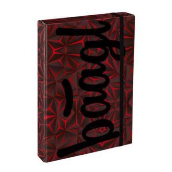 BAAGL Táblák iskolai füzetekhez A4 Jumbo Red Polygon kép