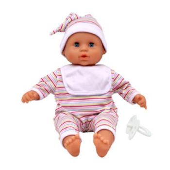 Baba, Baby Babble, 38 cm, hangot adó, babzsák test kép