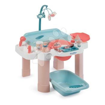 Babagondozó asztal játékbabának My First Nursery Écoiffier káddal 13 kiegészítővel 18 hó-tól kép