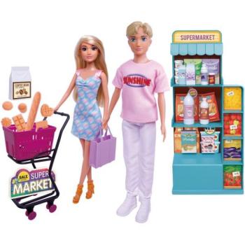 Babakészlet szupermarket bevásárlókocsival kép