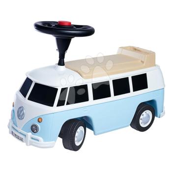 Bábitaxi minibusz hanggal Baby Volkswagen T1 Blue BIG valósághű dizájnban és tárolóhellyel 18 hó-tól kép