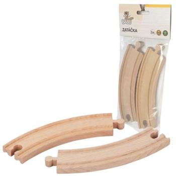 BABU vonatok - Fordulópálya 17cm, 2 db kép
