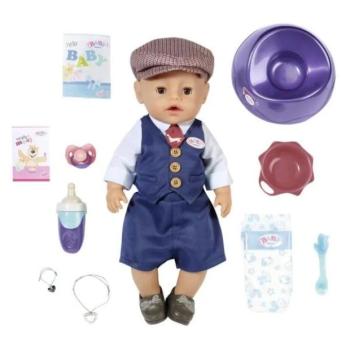 Baby Born Soft Touch, kisfiú elegáns ruhában 831274, 43 cm