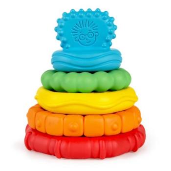 BABY EINSTEIN 2in1 pálcika verem Stack & Teethe ™ 0m +