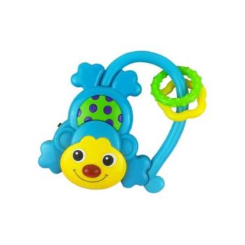Baby Mix csörgő hanggal Majom kék kép