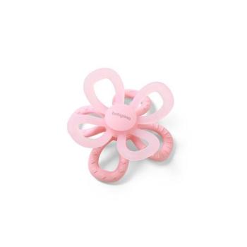 Babyono Szilikon rágóka Flower - rózsaszín kép