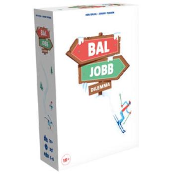 Bal jobb dilemma társasjáték kép