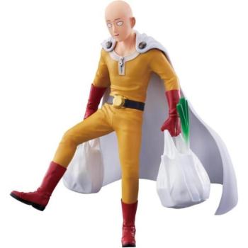 Bandai One Punch Man - One Punch Life Saitama Figura kép