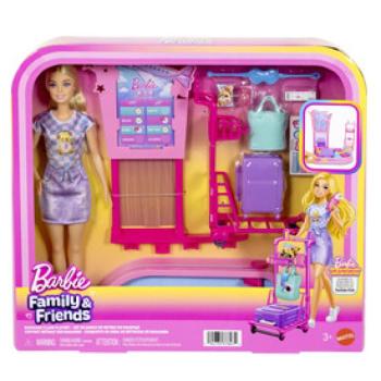 Barbie utazásra fel! Csomagfelvétel készlet