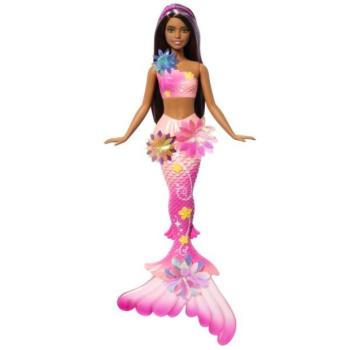 Barbie Varázslatos virágos sellő barna hajú kép
