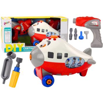 Barkács összeszerelő sík a kicsiknek piros