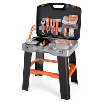 Barkácsműhely bőröndben Black&Decker Bricolo Smart Smoby satuval és szerszámokkal 33 kiegészítő kép