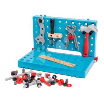 Barkácsműhely szerszámokkal Builder Work Bench BRIO rögzítőnyílásokkal 59 részes kép