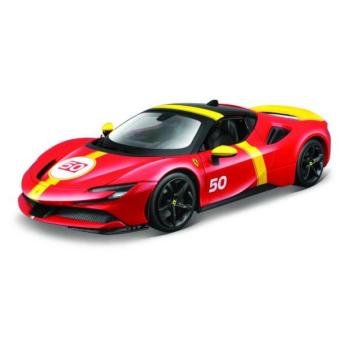 Bburago 1:18 Ferrari SF90 Stradale Asseto Fiorano - Piros kép