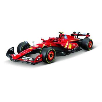 Bburago 1:18 Formula F1 Ferrari Scuderia SF-24(2024) nr.55 Carlos Sainz - vezetővel kép
