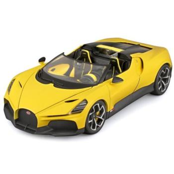 Bburago 1:18 TOP - Bugatti Mistral - Sárga